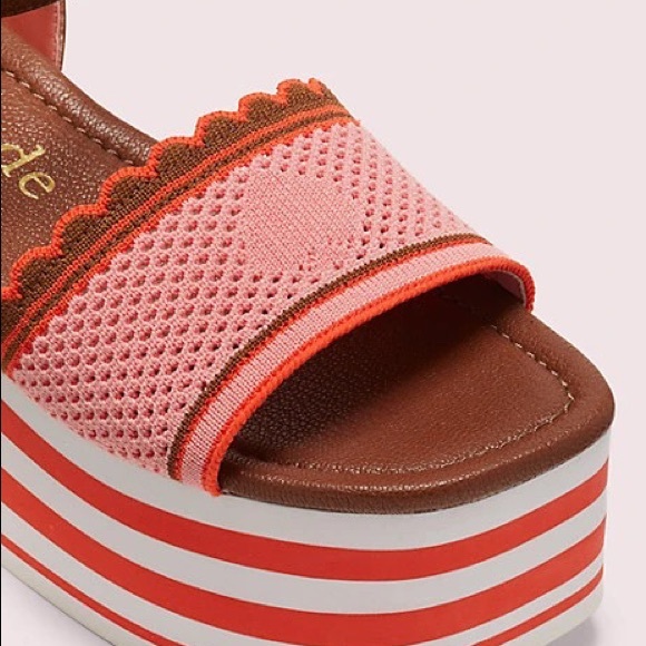 KATE SPADE Highrise Spade Wedged NWOT - Picture 3 of 14